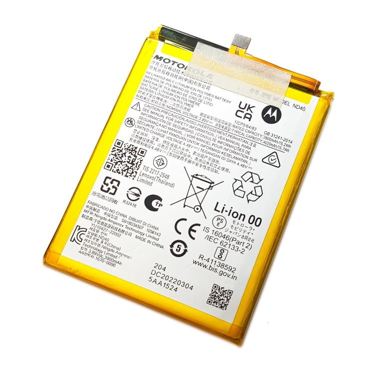 Bateria Motorola Nd40 Moto Edge 30 XT2203 Recuperado - Original - Imagen 1