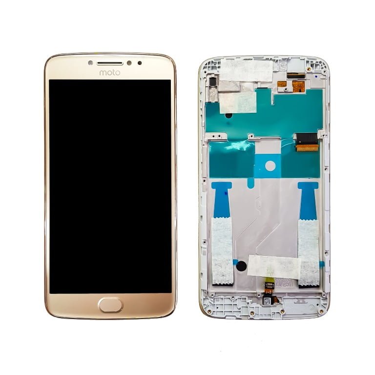 Modulo Motorola Moto E4 Plus XT1771 Con Marco - Dorado Original - Imagen 1