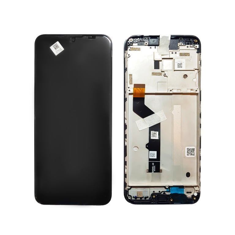 Modulo Motorola Moto G9 Play XT2083 Con Marco - Negro Original - Imagen 1