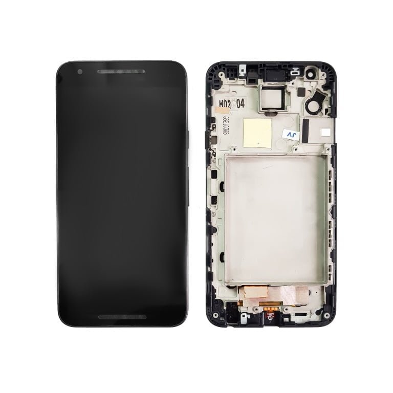 Modulo Lg Nexus 5X H790 Recuperado Clase A Con Marco - Negro Original - Imagen 1