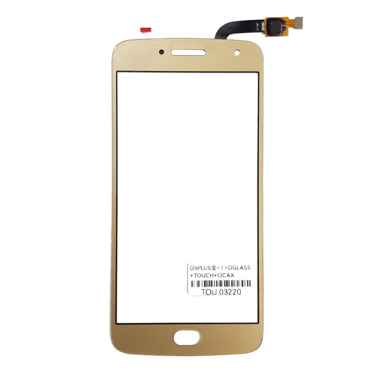 Glass+Touch Motorola G5 Plus Dorado - Imagen 1