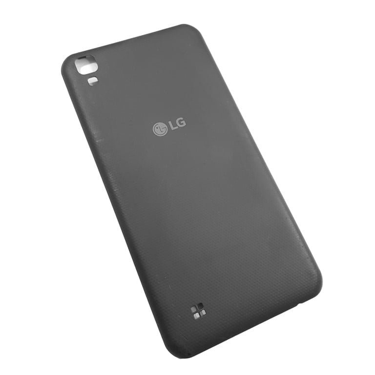 Tapa Trasera Sin Lente 100% Original Recuperado- Lg K220 X Power - Negro - Imagen 1