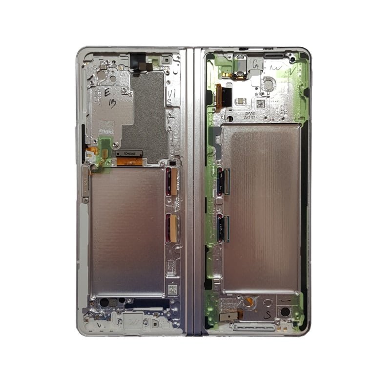 Modulo Samsung Galaxy Z Fold3 5G F926 Con Marco - Plateado Original - Imagen 1