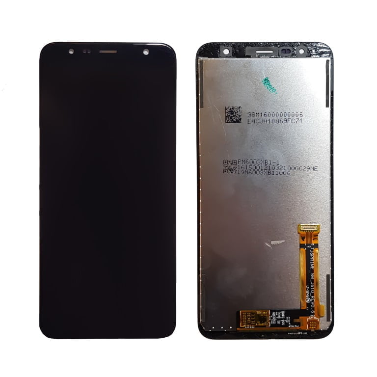 Modulo Samsung Galaxy J4 Core J410 - J4 Plus J415 - J6 Plus J610 Recuperado Clase A Sin Marco - Negro Original - Imagen 1