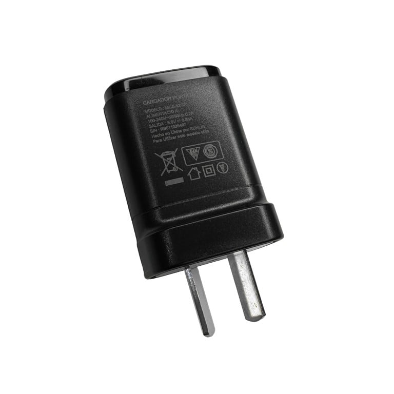 Adaptador De Carga Lg Out 5V-0.85A 100% Original Negro - Imagen 1