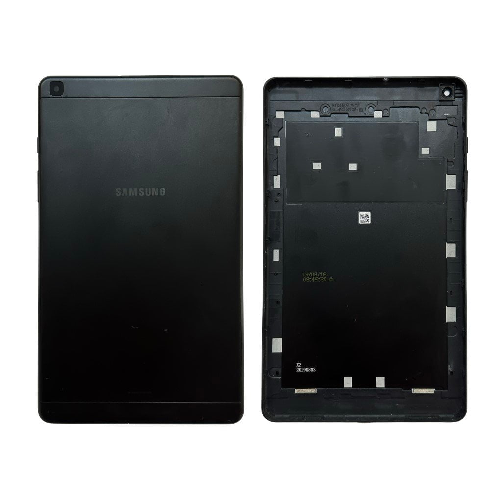 Tapa Trasera Con Lente Con Botones 100% Original - Samsung Tab A 8.0 2019 T290 - Negro - Recuperado - Imagen 1