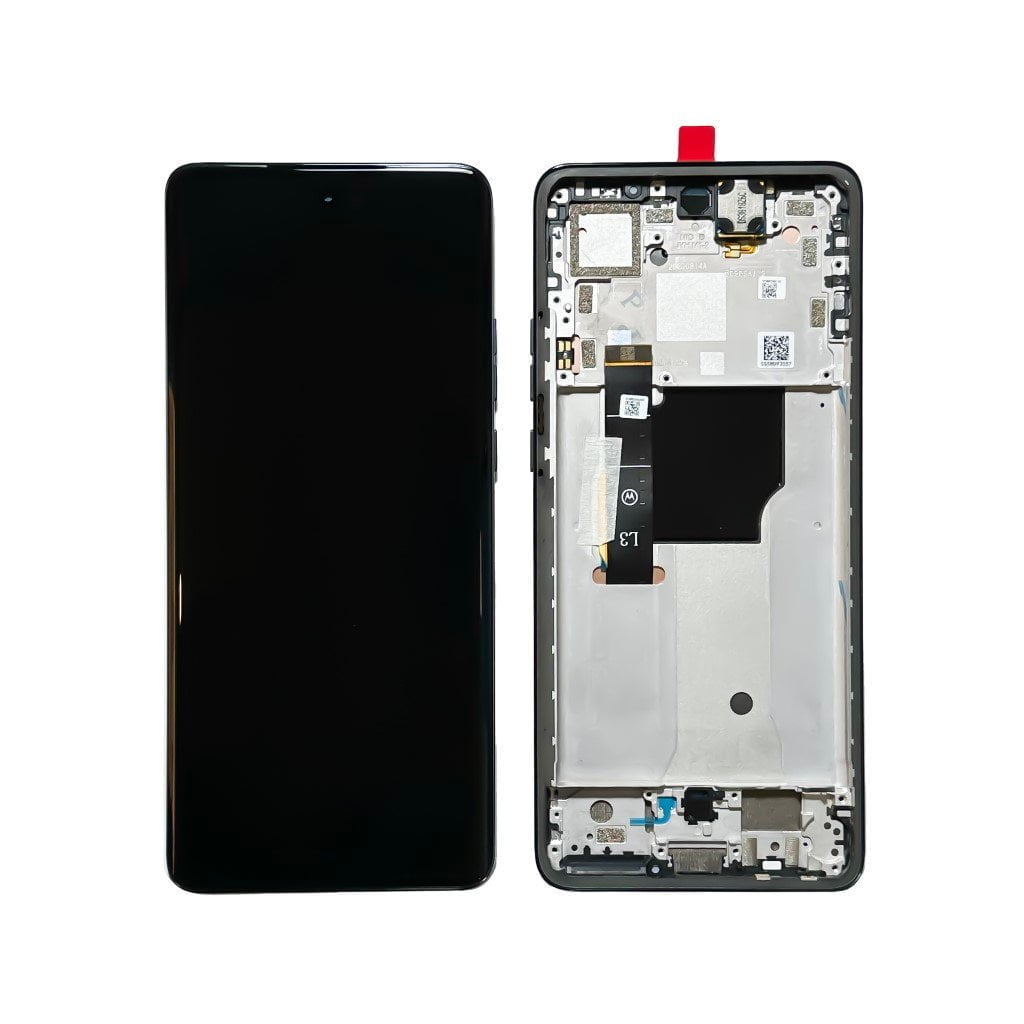 Modulo Motorola Moto Edge 40 Neo XT2307 Con Marco - Negro Original - Imagen 1