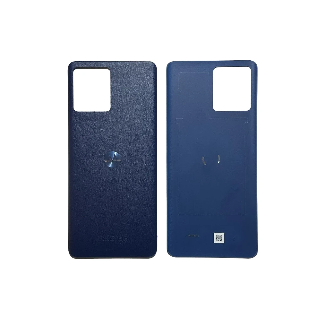Tapa Trasera Motorola Moto Edge 30 Fusion XT2243 Sin Lente De Camara - Azul Original - Imagen 1