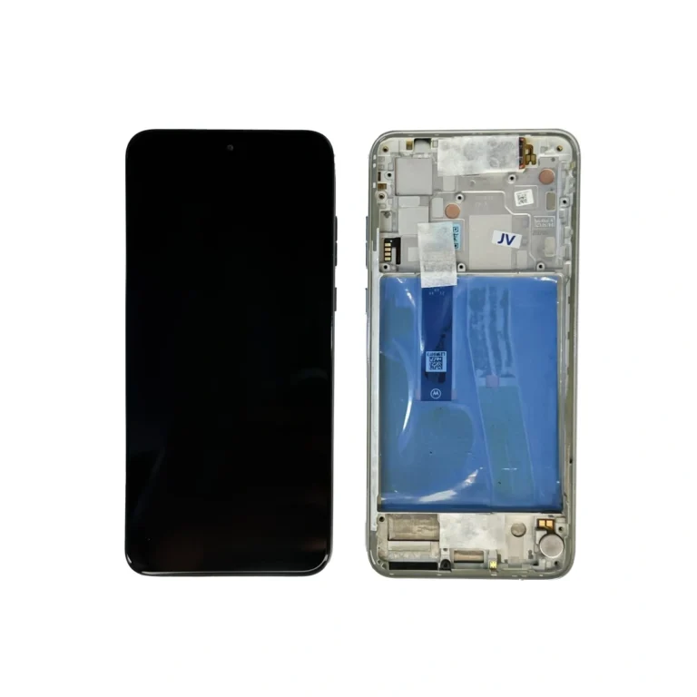 Modulo Motorola Moto Edge 30 Neo XT2245 Recuperado Clase B Con Marco - Plateado Original - Imagen 1