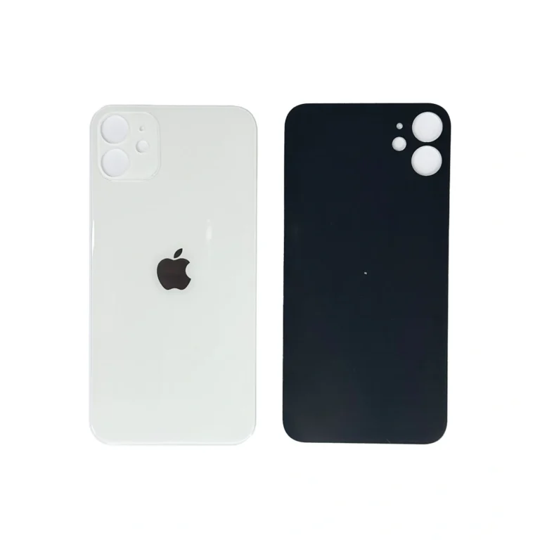 Tapa Trasera Iphone 11 Sin Lente De Camara - Blanco - Premium - Imagen 1