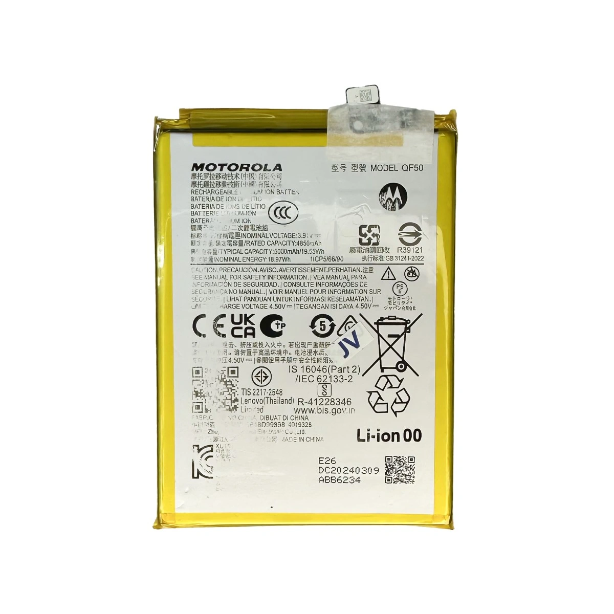 bateria_motorola_qf50_moto_g04_xt2421-2_g04s_xt2421-7_g24_xt2423_g34_xt2363_desarme-original.webp Bateria Motorola Qf50 Moto E14 XT2421-12 - G04 XT2421-2 - G04S XT2421-7 - G24 XT2423 - G24 Power XT2425 - G34 XT2363 - G34 5G XT2363 Recuperado - Original - Imagen 1