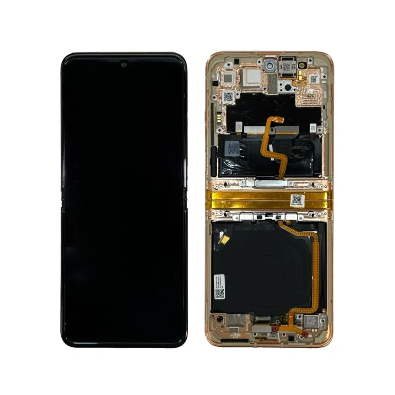 Modulo Motorola Moto Razr 40 Ultra XT2321 Con Marco - Dorado Original - Imagen 1