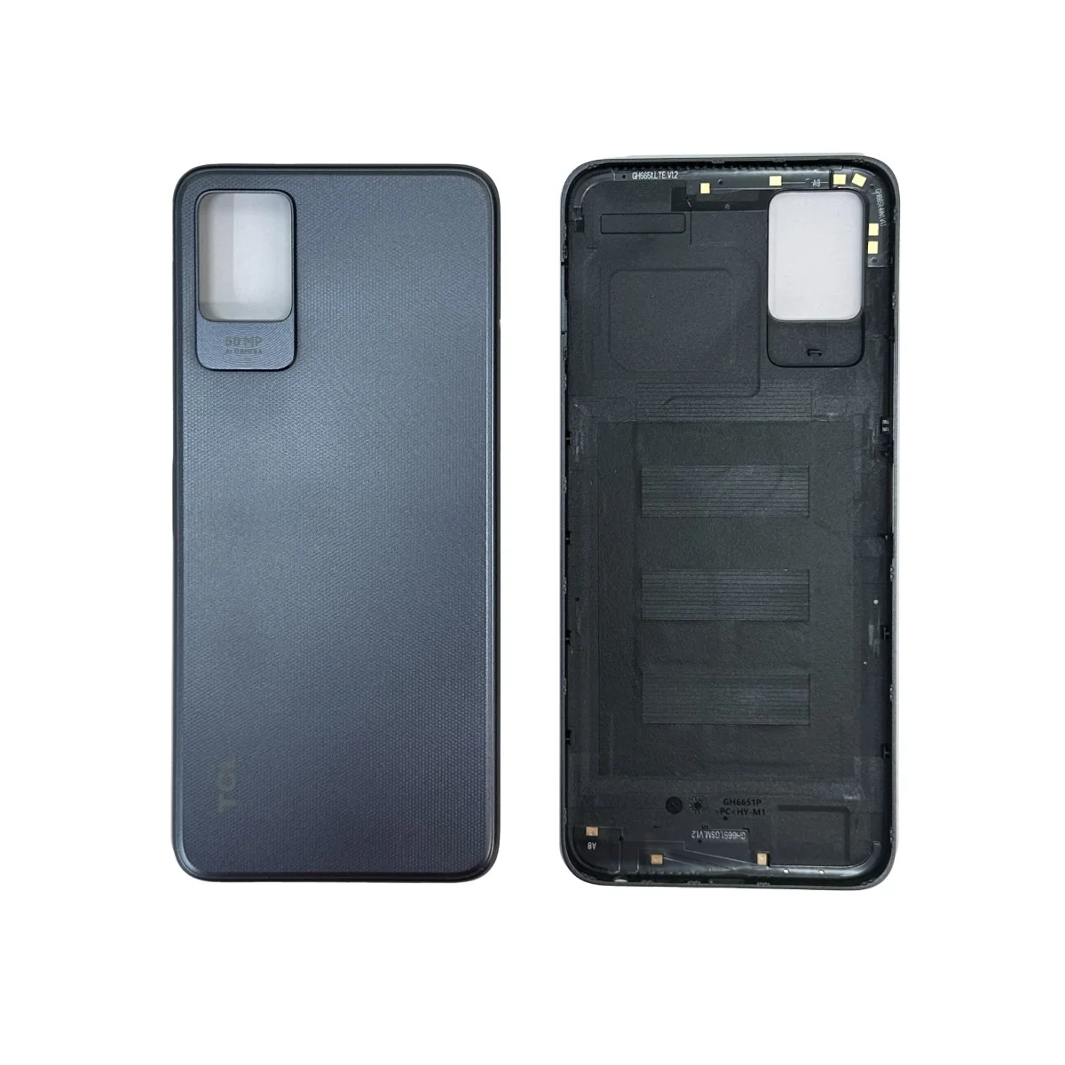 Tapa Trasera Sin Lente De Camara 100% Original - Tcl 408 T507 Gris - Nuevo - Imagen 1