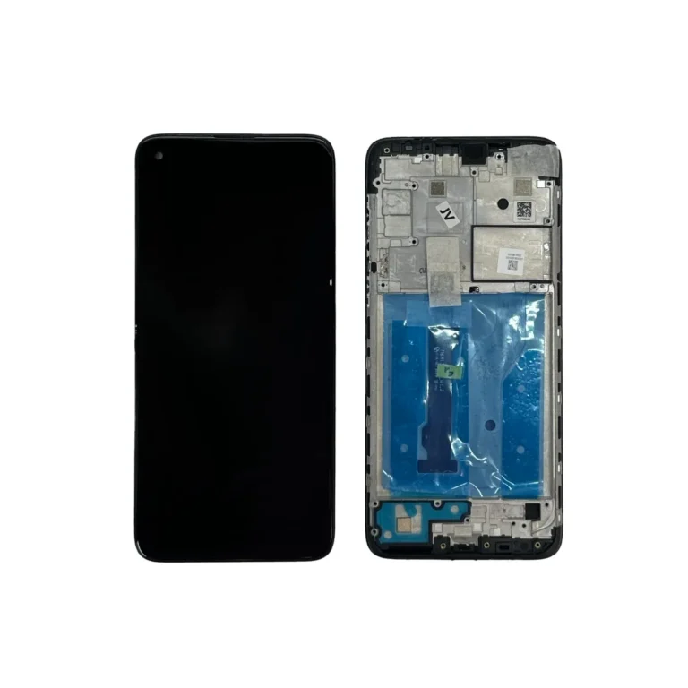 Modulo Motorola Moto G8 XT2045 Recuperado Clase A Con Marco - Negro Original - Imagen 1