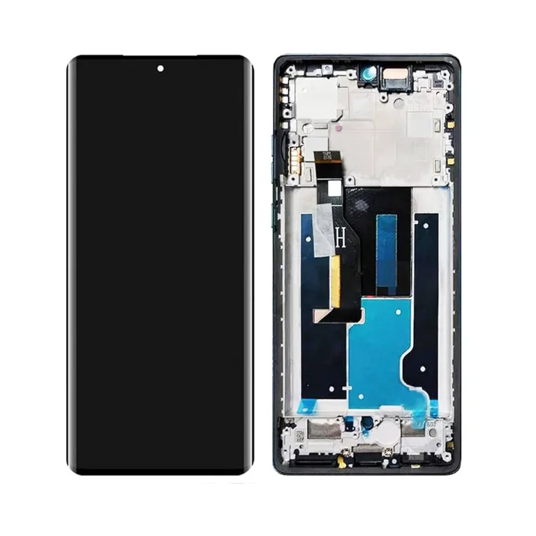 Modulo Motorola Moto Edge 50 Fusion XT2429-1 Con Marco - Forest Blue Original - Imagen 1