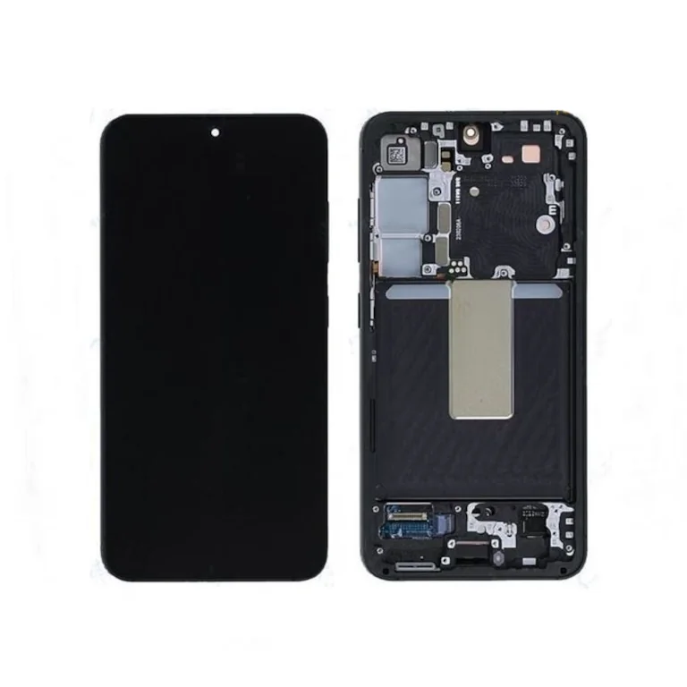 Modulo Samsung Galaxy S23 5G S911 Con Marco - Negro Original - Imagen 1