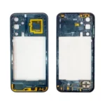 Marco Medio Samsung Galaxy A15 A155 Sin Lente De Camara Con Boton De Volumen - Azul Original