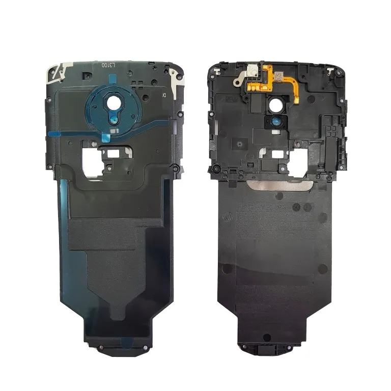 carcasa_intermedia_interna_motorola_moto_e5_g6_play_original.webp Cover Trasero Superior Motorola Moto E5 XT1944 / G6 Play XT1922 Sin Lente - Negro Nuevo - Imagen 1